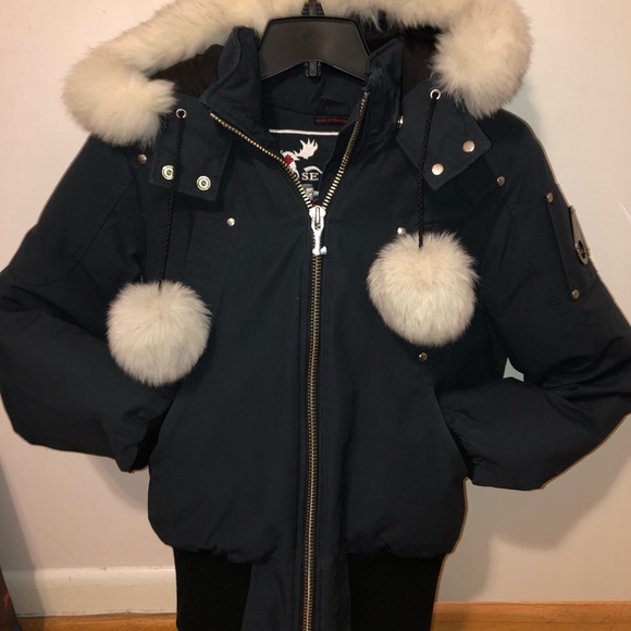 ❌SOLD!!!❌ Moose knuckles Debbie bomber jacket - Picture 5 of 7